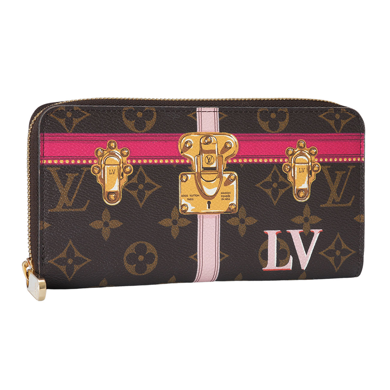 LOUIS VUITTON(USED)루이비통 지퍼 장지갑